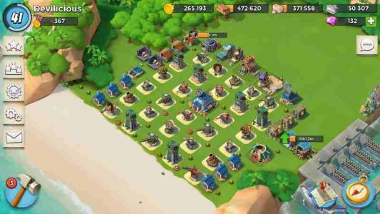 Headquarters 9 - Base Layout #9 - Boom Beach 